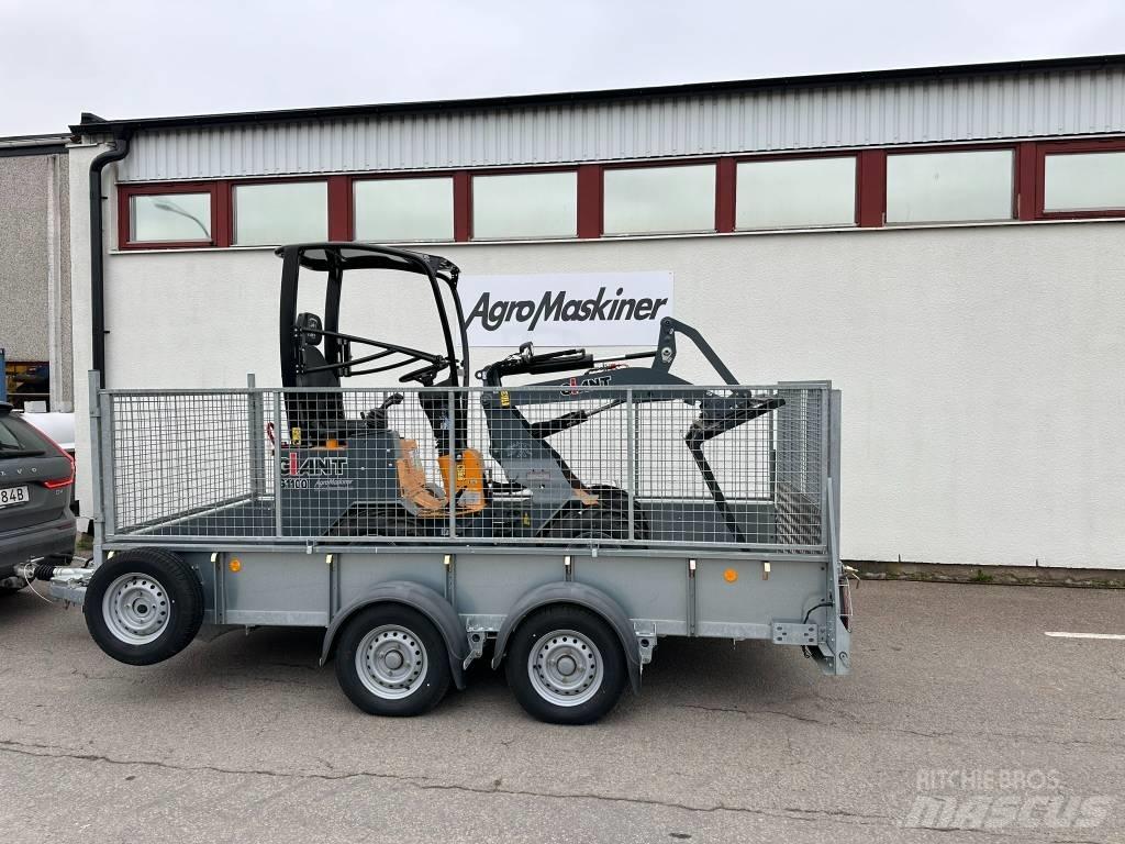 Ifor Williams GD125R 로우 로더