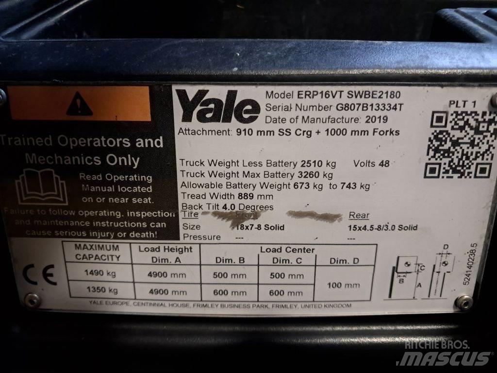 Yale ERP16VT 전동 지게차