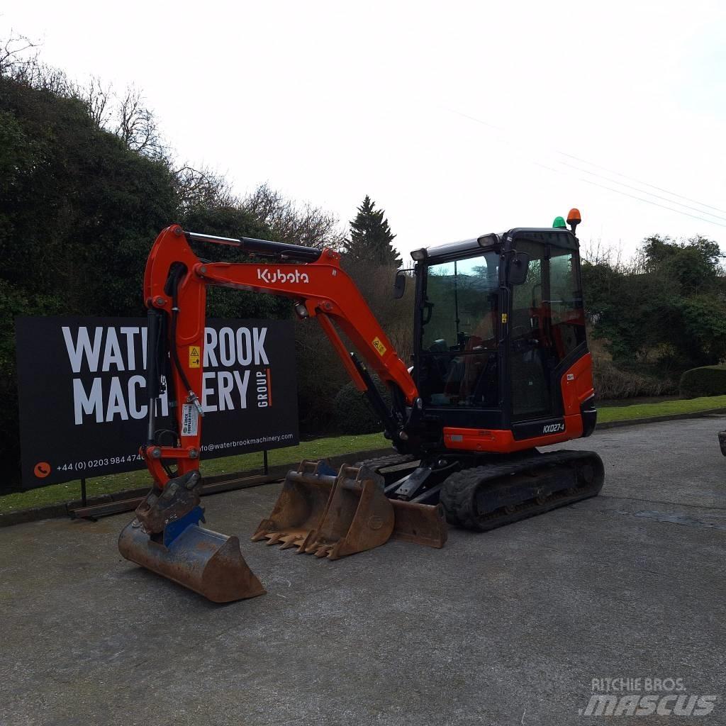 Kubota KX 027 소형 굴삭기 7톤 미만