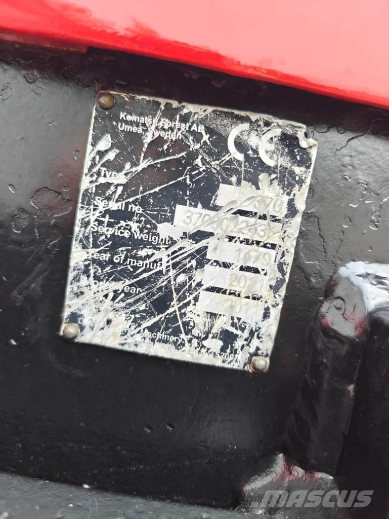Komatsu 370.2 하비스터 헤드