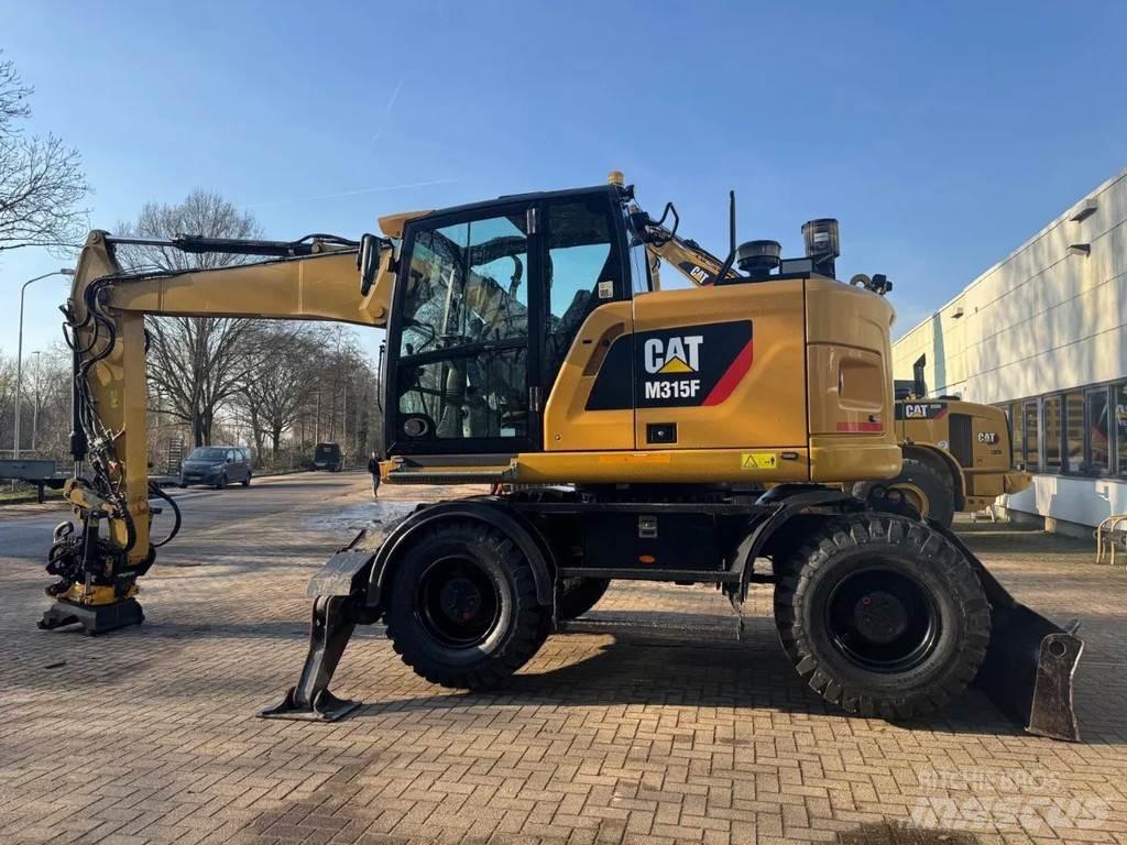 CAT M315F  휠 굴삭기