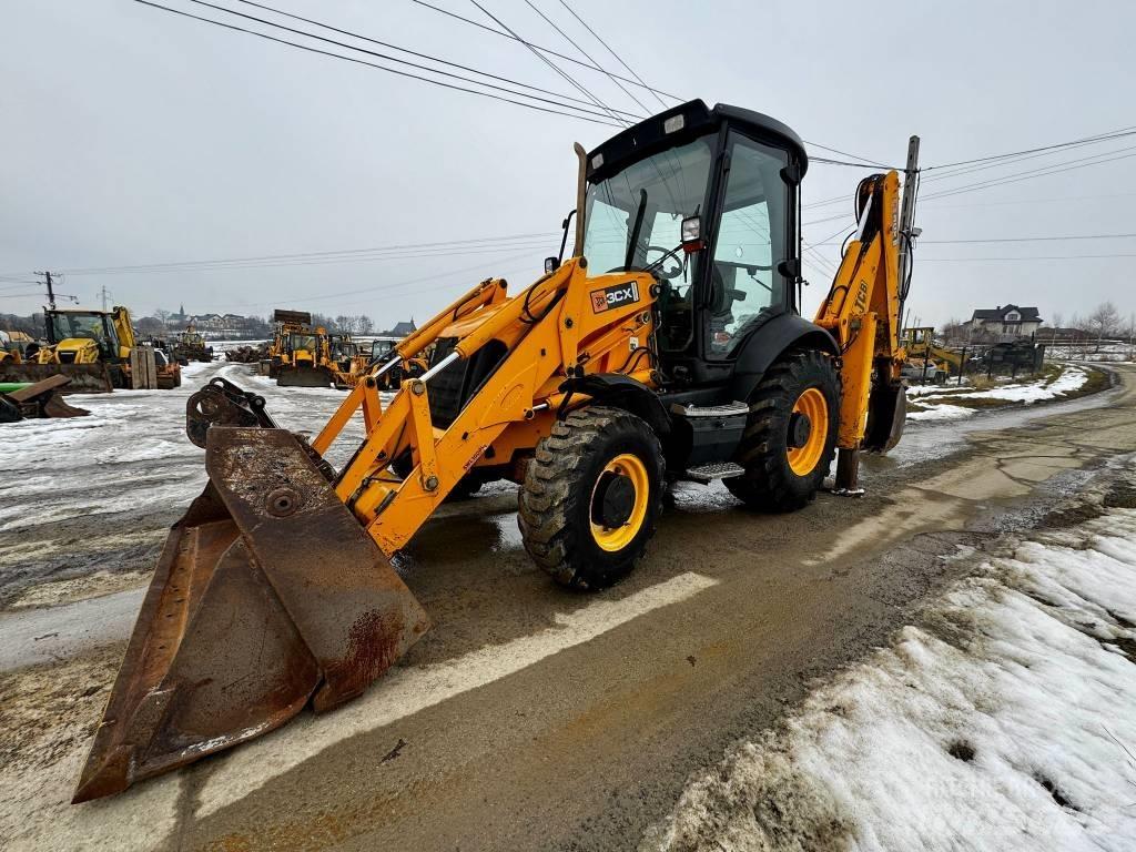 JCB 3CX, JOYSTICK 백호로더