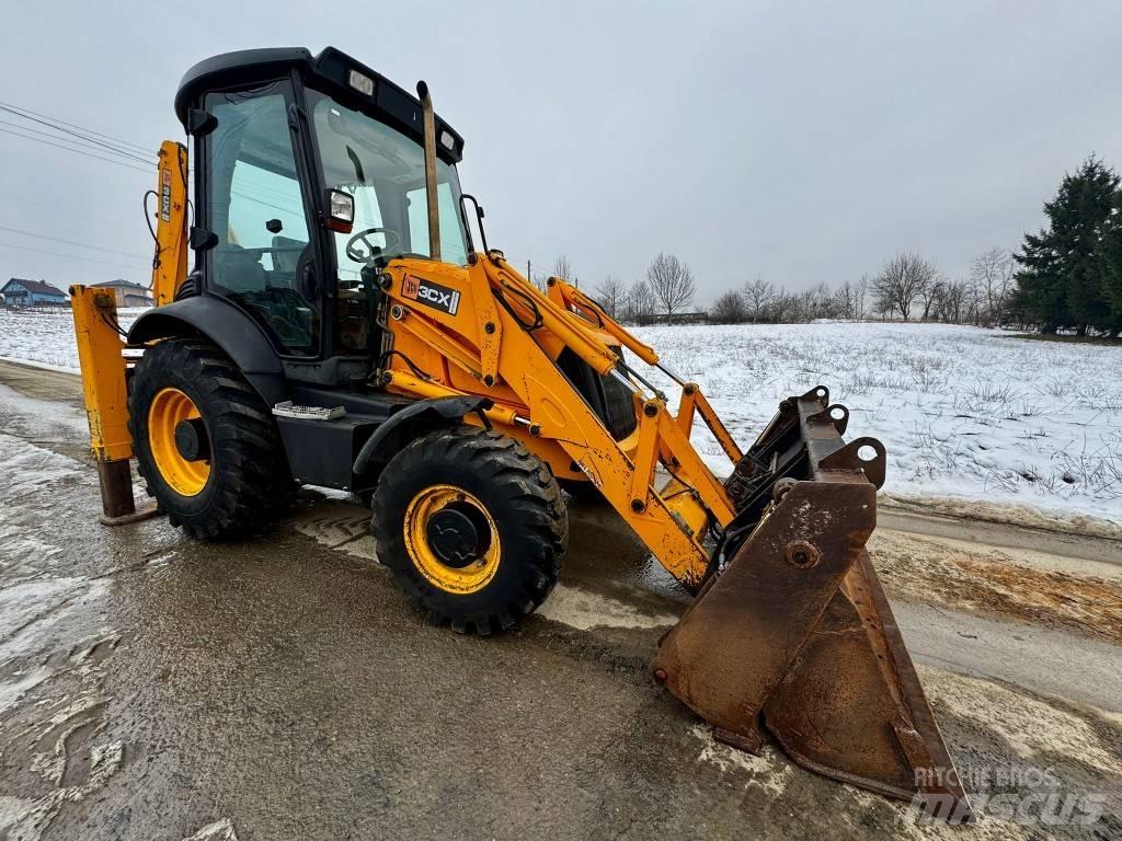 JCB 3CX, JOYSTICK 백호로더