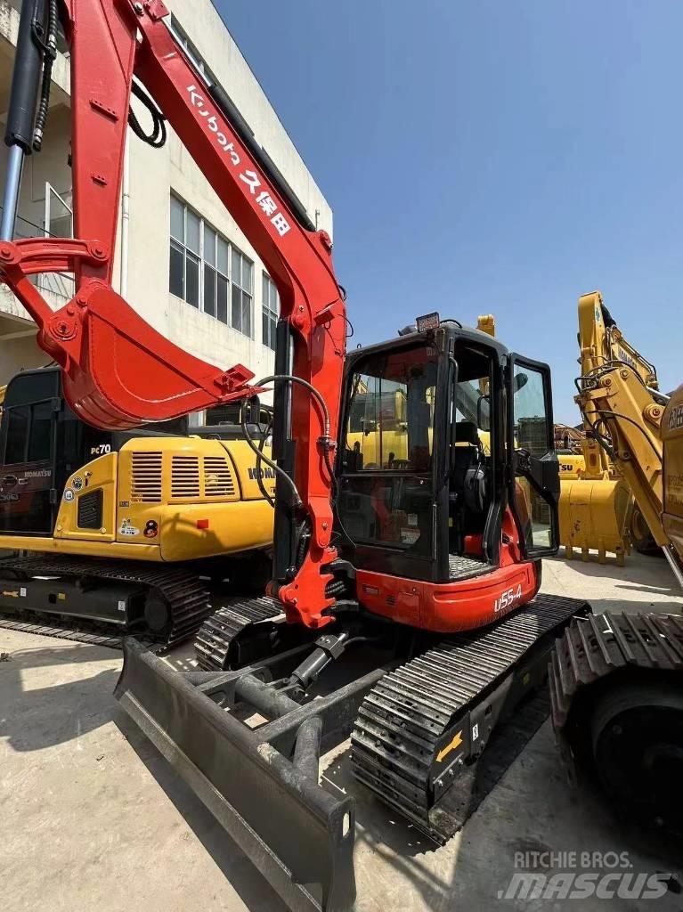 Kubota U 55-4 소형 굴삭기 7톤 미만