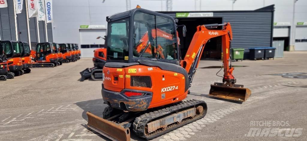 Kubota KX 027 소형 굴삭기 7톤 미만