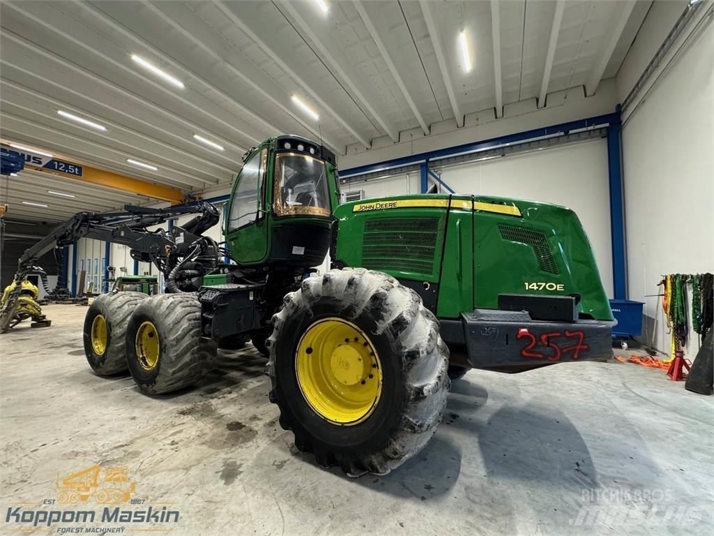 John Deere 1470E 원목 하베스터