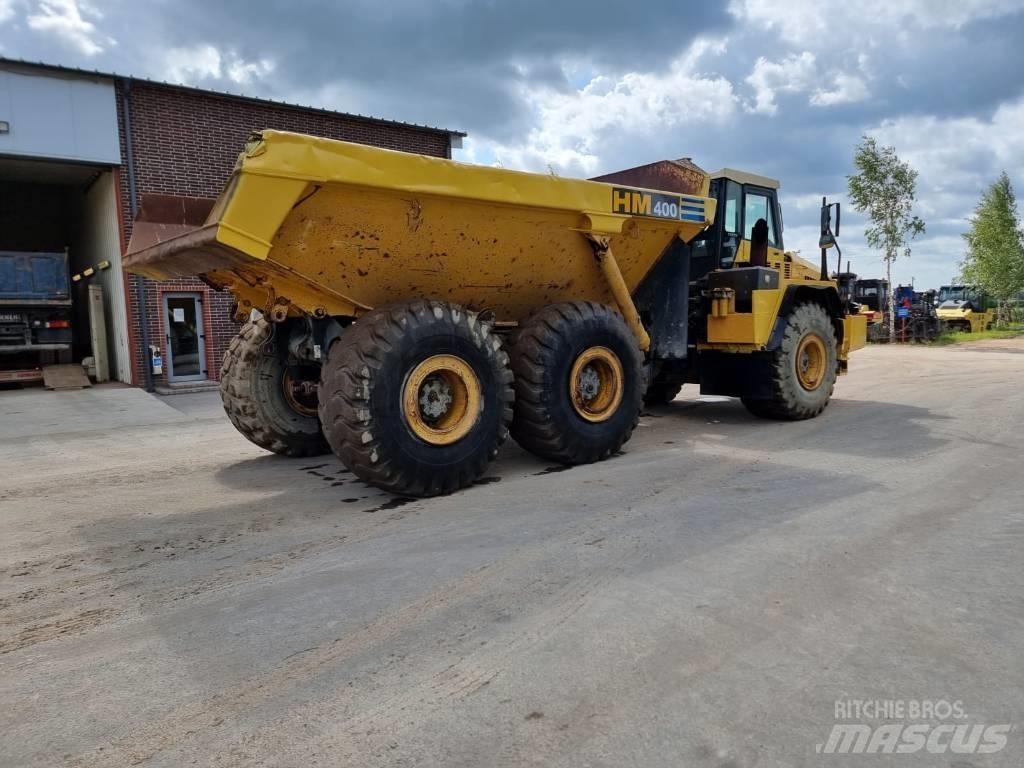 Komatsu HM 400 6x6 연결식 홀러