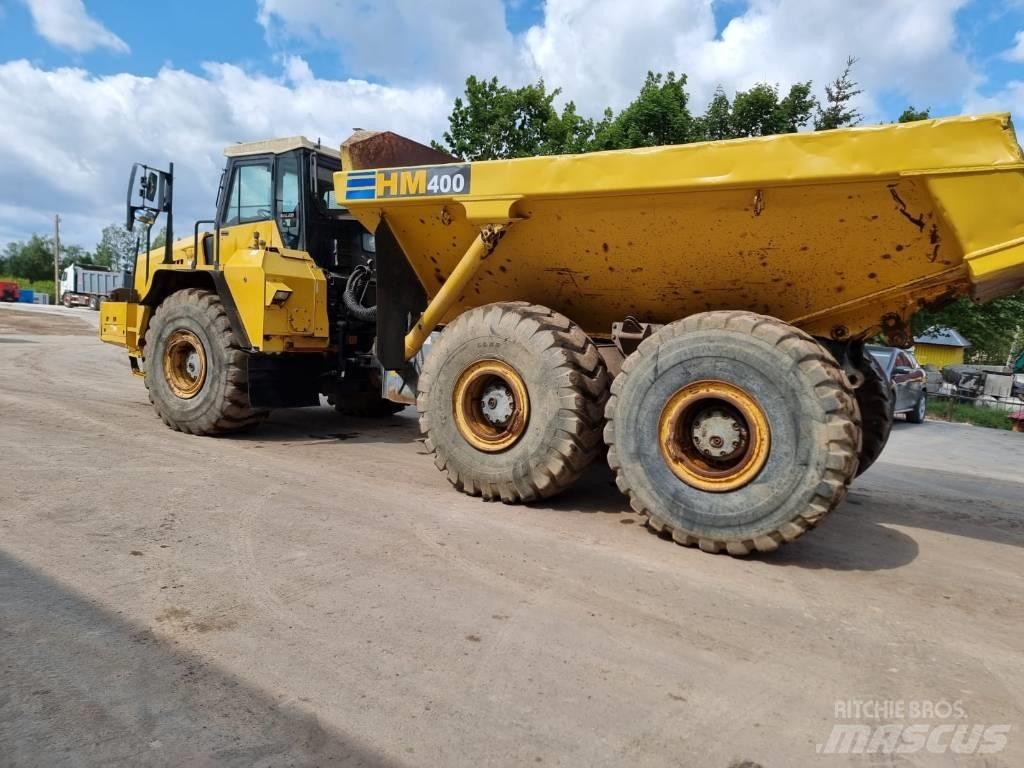Komatsu HM 400 6x6 연결식 홀러
