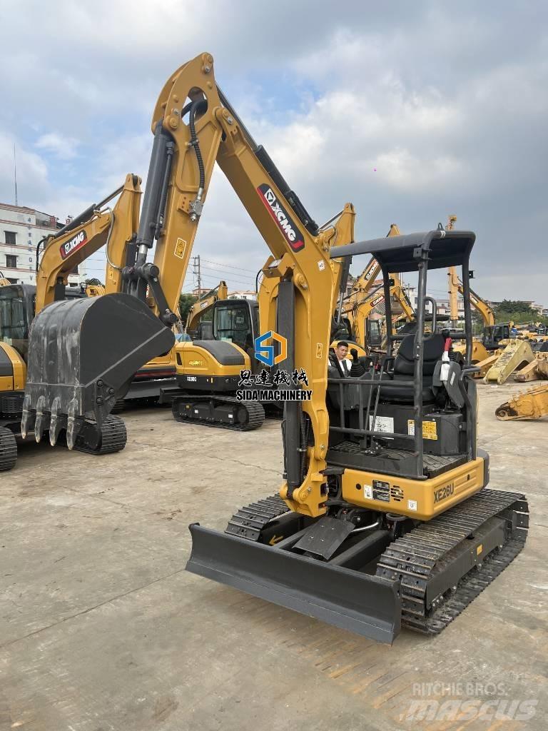 XCMG XE 26 U 소형 굴삭기 7톤 미만