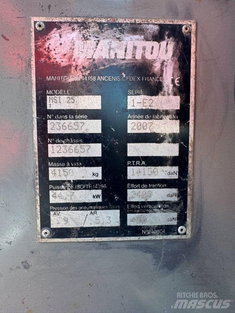Manitou MSI 25T 디젤 지게차