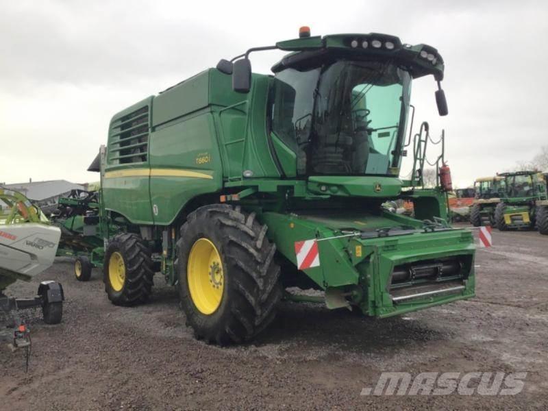 John Deere T 660 i 콤바인 수확기