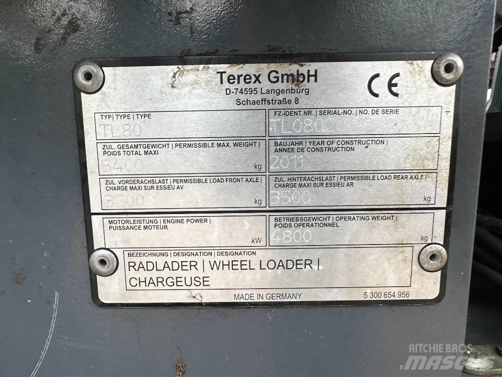 Terex TL 80  휠로우더