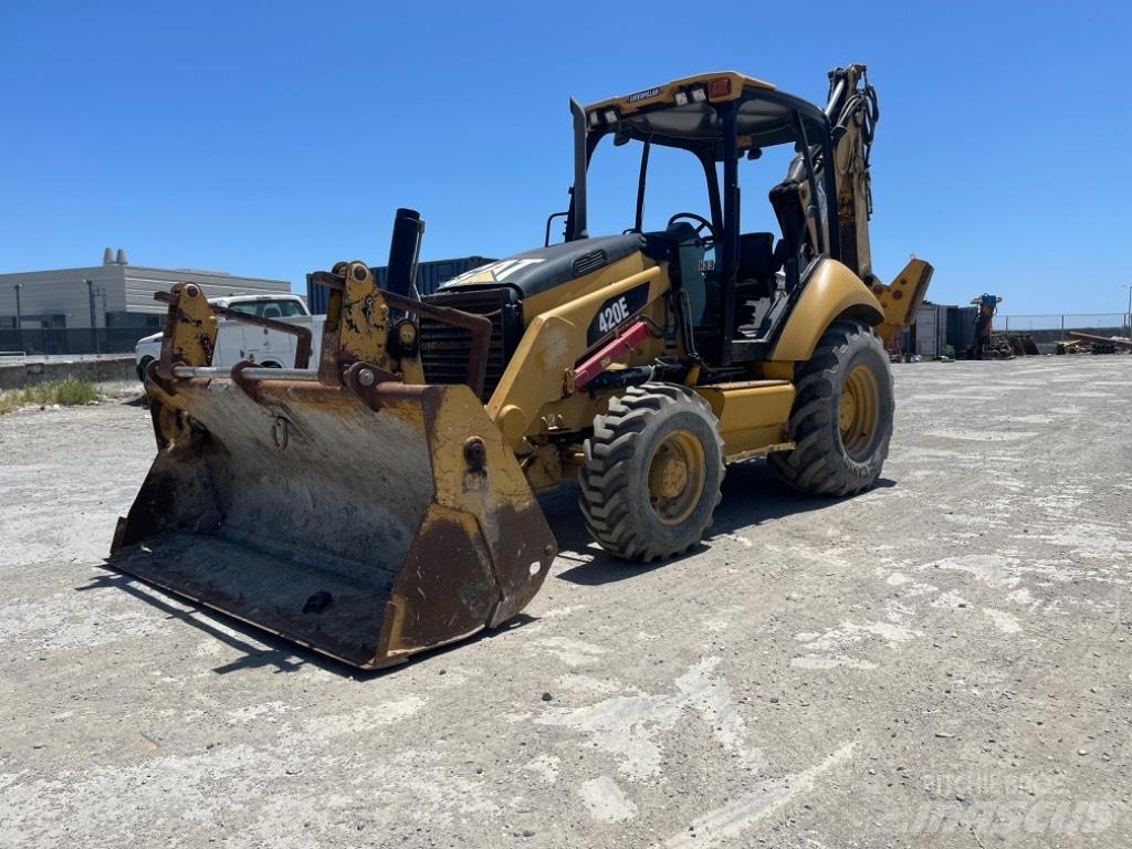 CAT 420E 백호로더