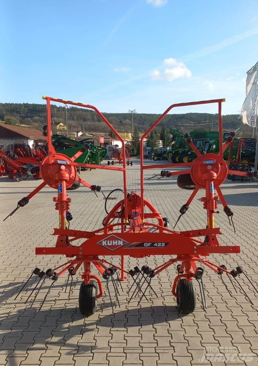 Kuhn GF 422 갈퀴 및 테더