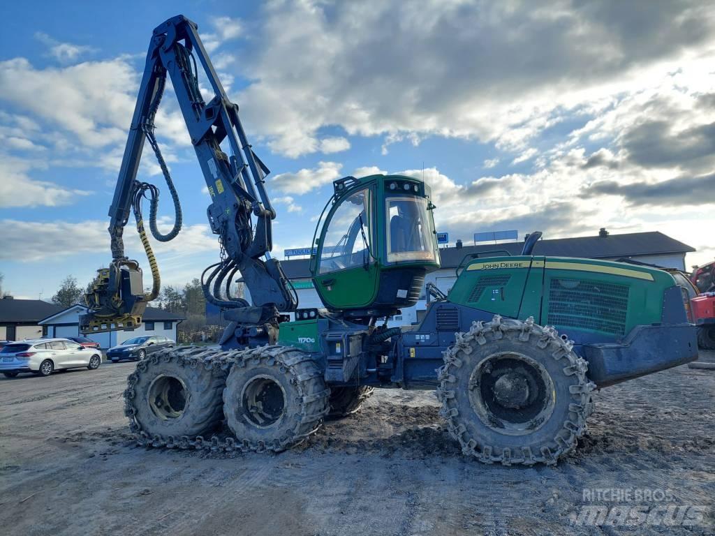 John Deere 1170G 원목 하베스터