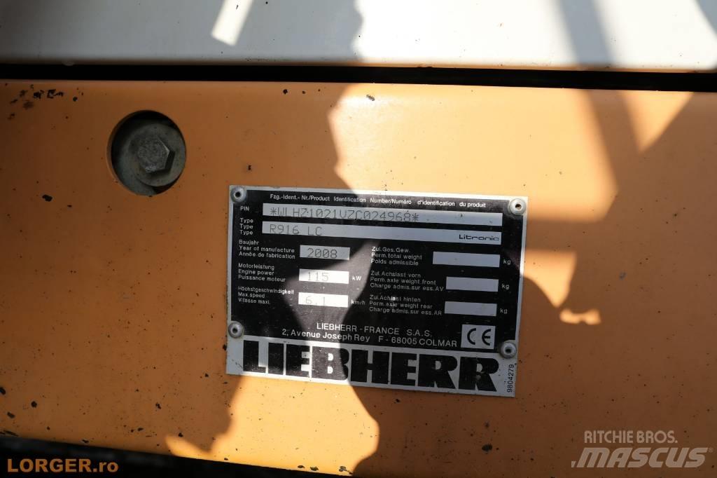 Liebherr R 916 LC 대형 굴삭기 29톤 이상