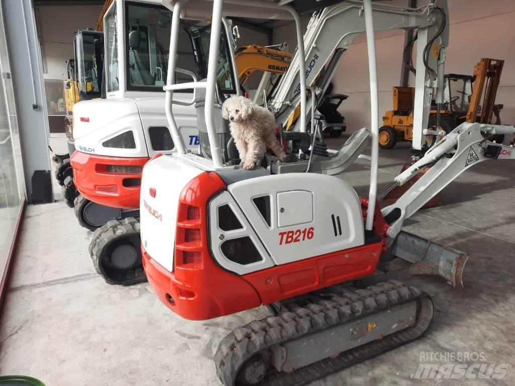Takeuchi TB216 소형 굴삭기 7톤 미만
