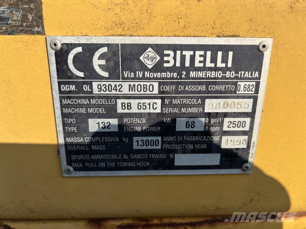Bitelli BB 651 C 아스팔트 포장장비