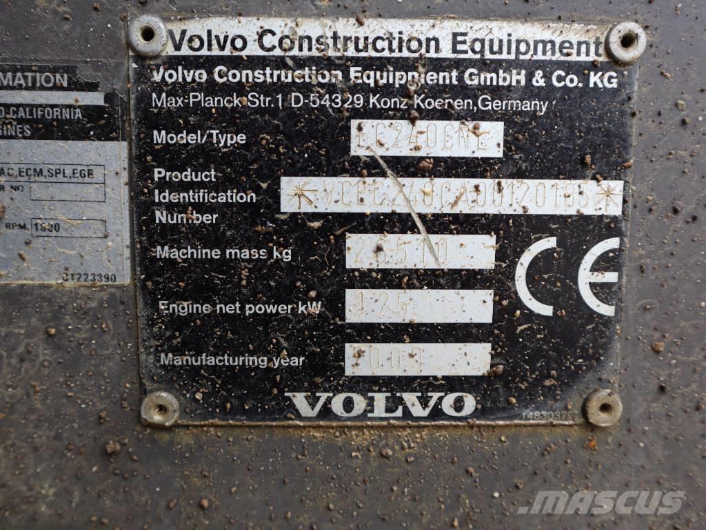 Volvo EC 240 C N L 대형 굴삭기 29톤 이상