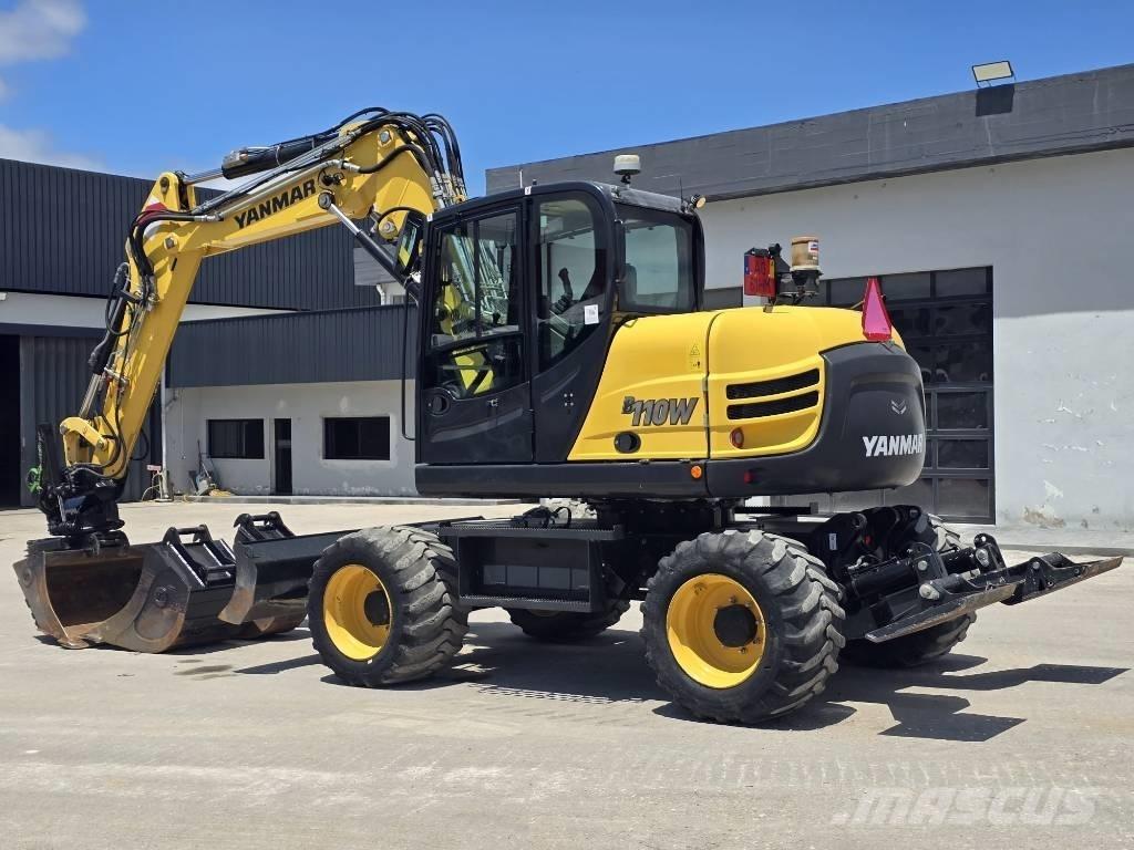 Yanmar B 110 W  휠 굴삭기