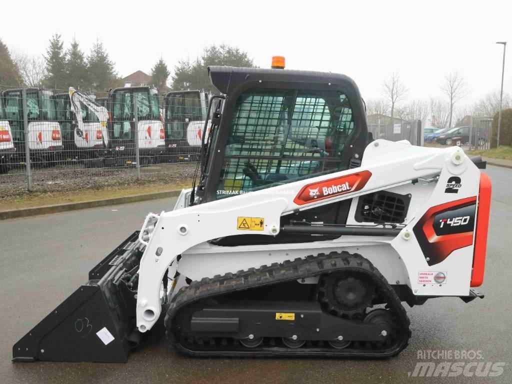 Bobcat T 450  스키드로더