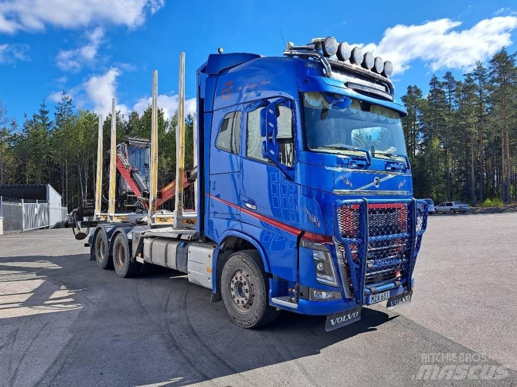 Volvo FH 16 650 6X4 목재 트럭