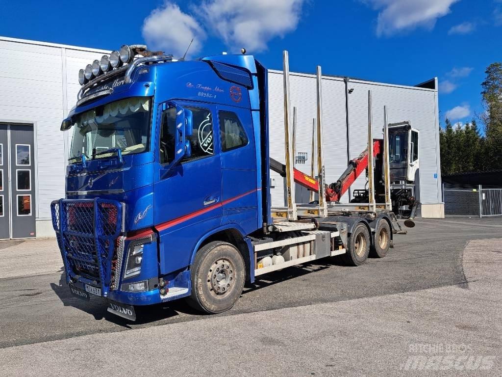 Volvo FH 16 650 6X4 목재 트럭