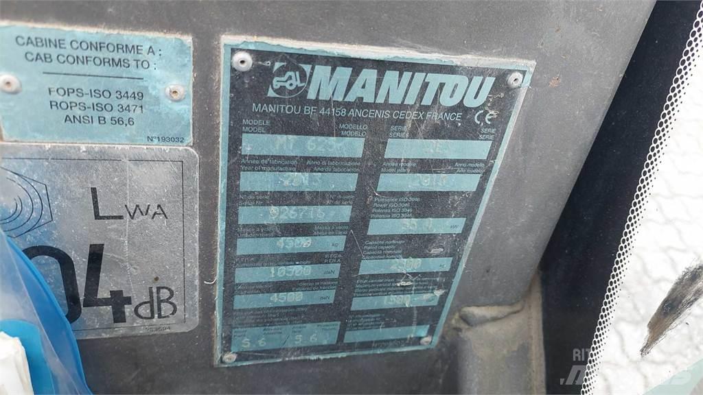 Manitou MT625T 텔러 핸들러