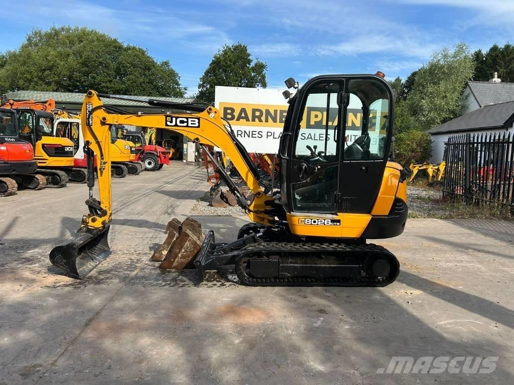 JCB 8026 CTS 소형 굴삭기 7톤 미만