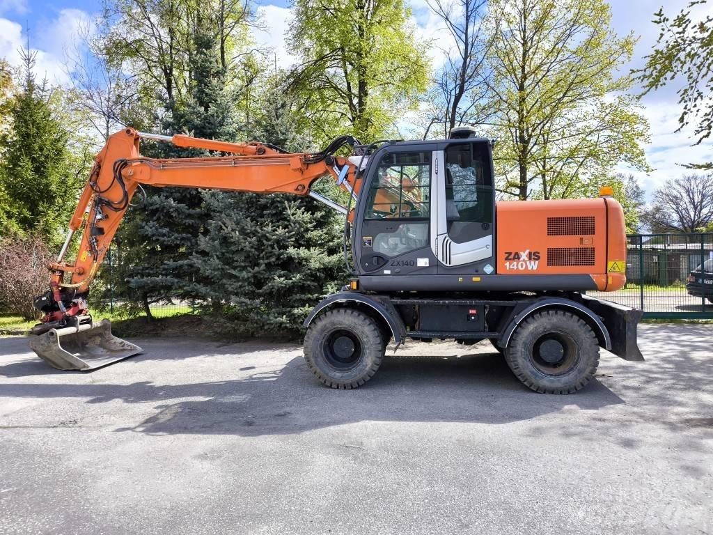 Hitachi ZX 140 W-3  휠 굴삭기