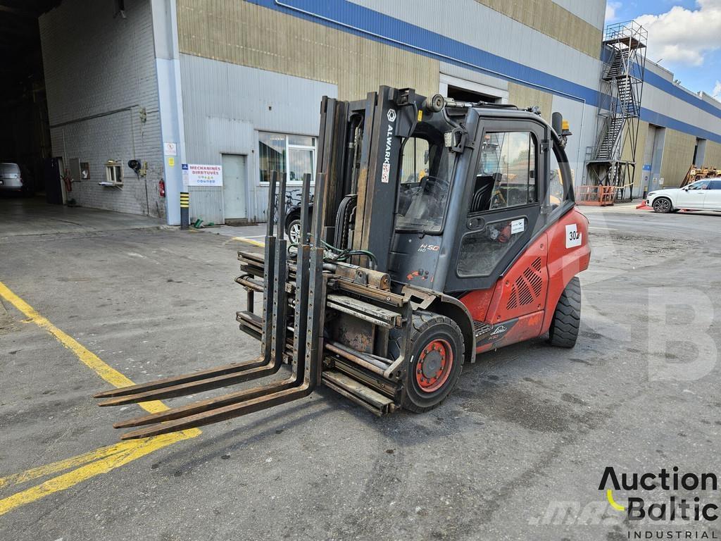 Linde H50D-02 디젤 지게차