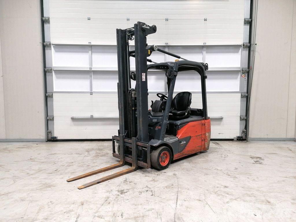 Linde E16L-02 전동 지게차