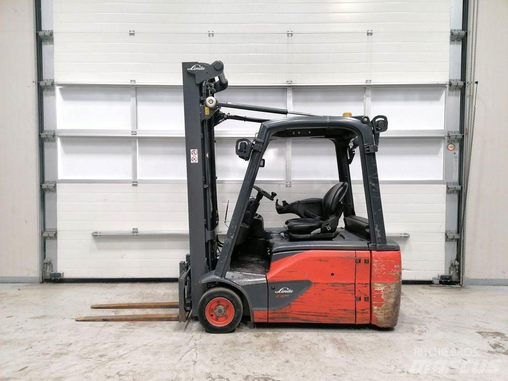 Linde E16L-02 전동 지게차