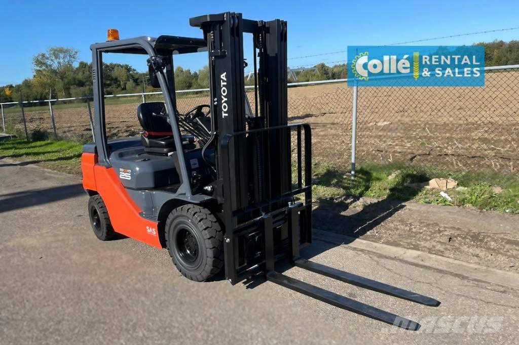 Toyota 8 FDF 25 | 2022 디젤 지게차