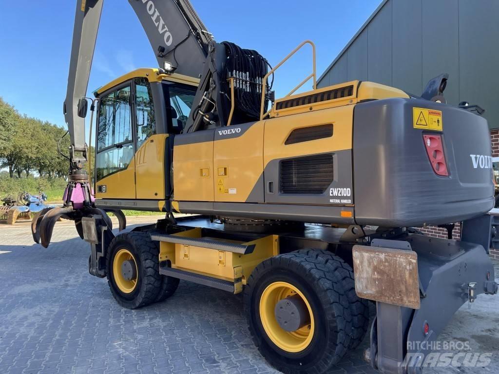 Volvo EW 210 MH 폐기물/산업 처리기