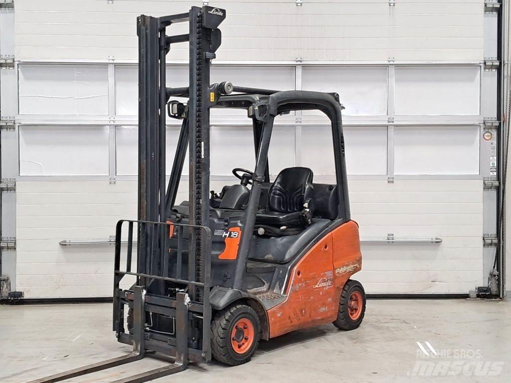Linde H18D-01 디젤 지게차