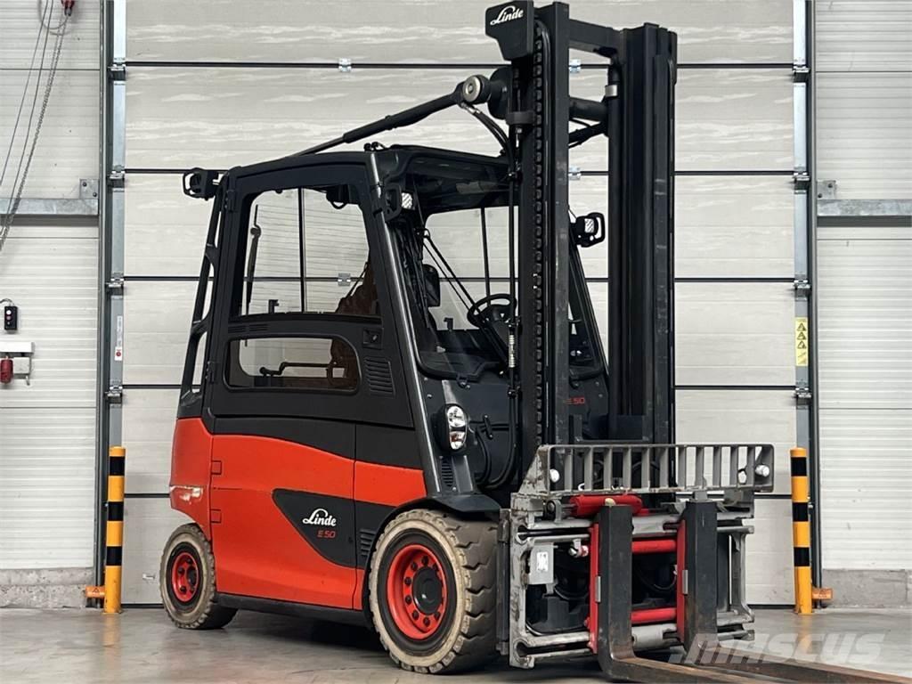 Linde E50HL-01 / 600 전동 지게차