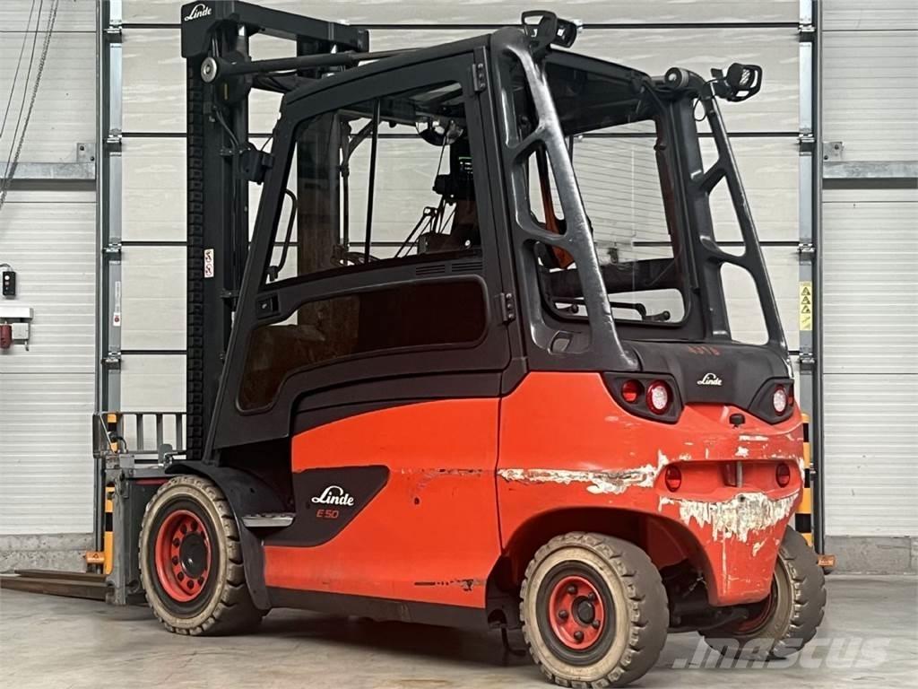 Linde E50HL-01 / 600 전동 지게차