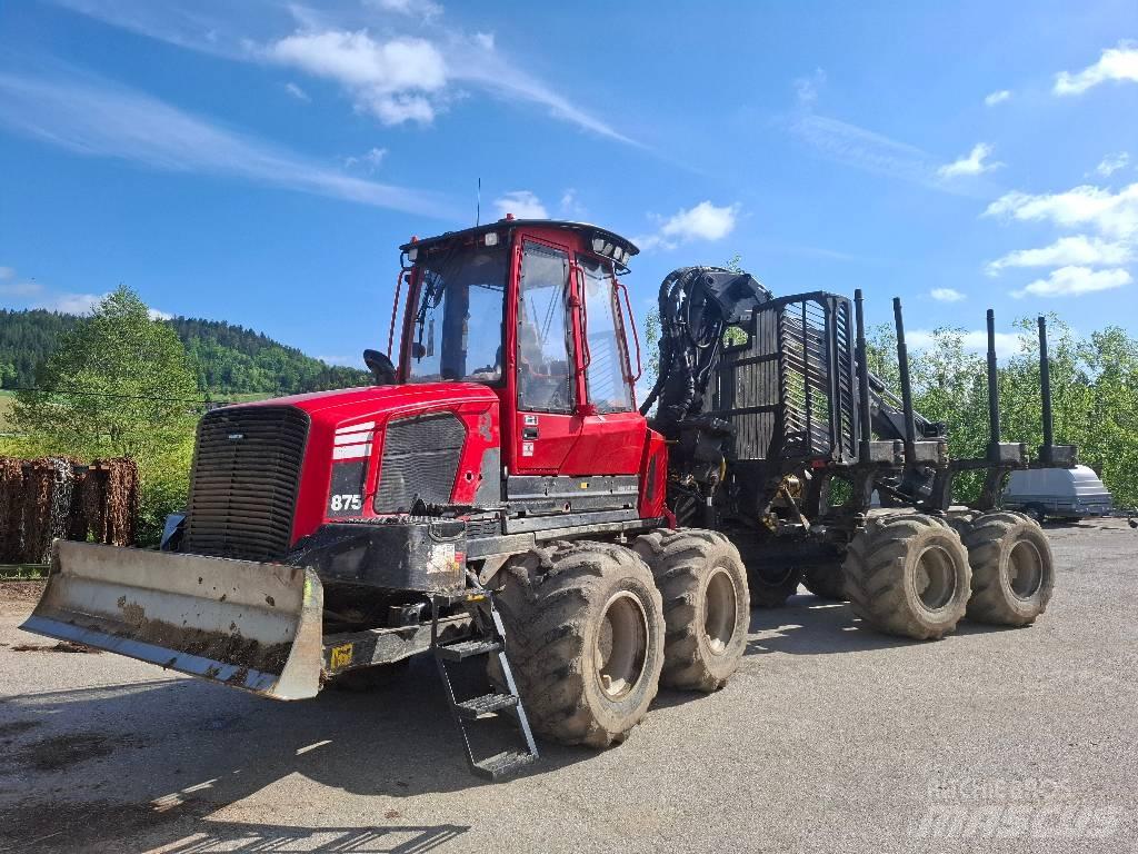 Komatsu 875 원목 포워더