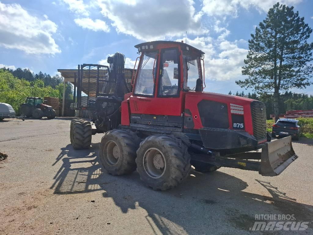 Komatsu 875 원목 포워더