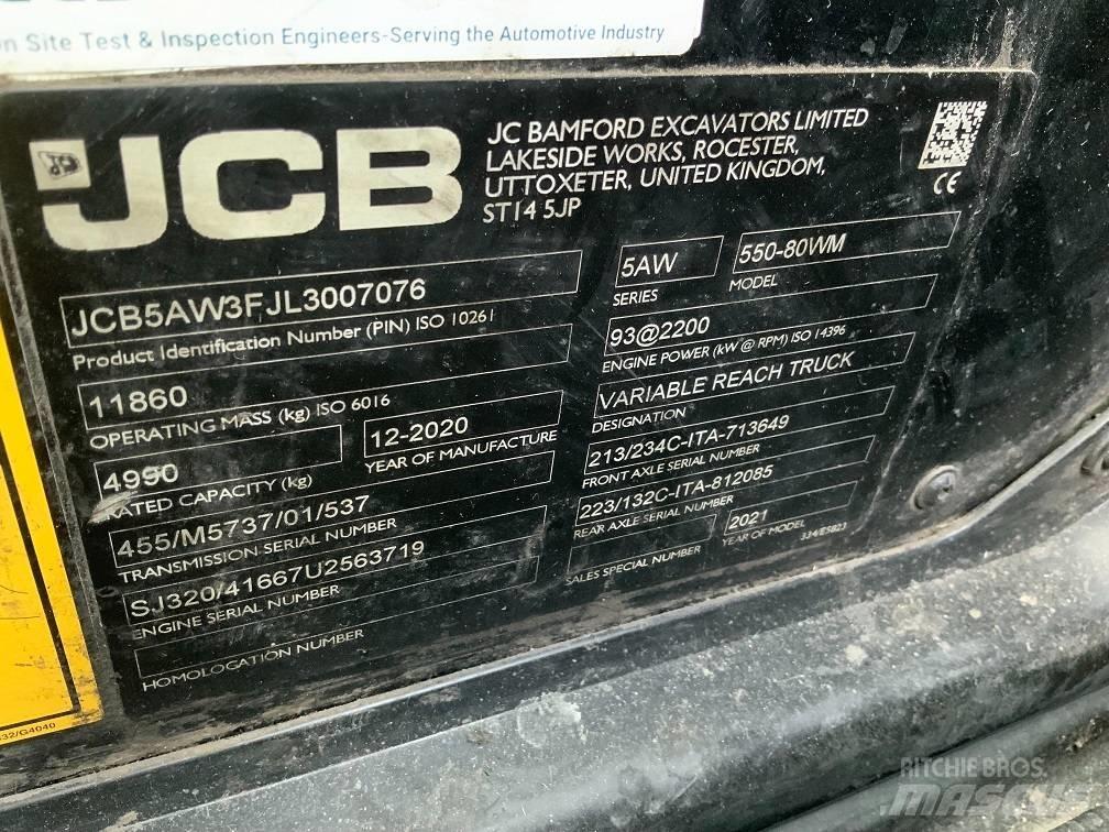 JCB 550-80 텔러 핸들러