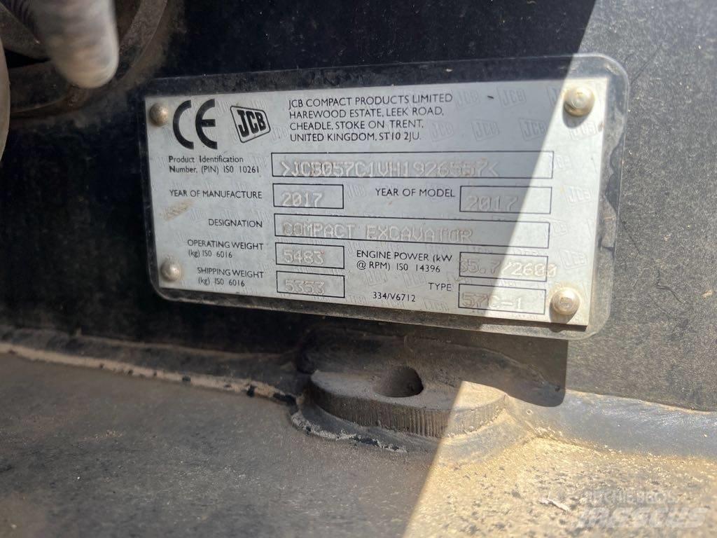 JCB 57C-1 대형 굴삭기 29톤 이상