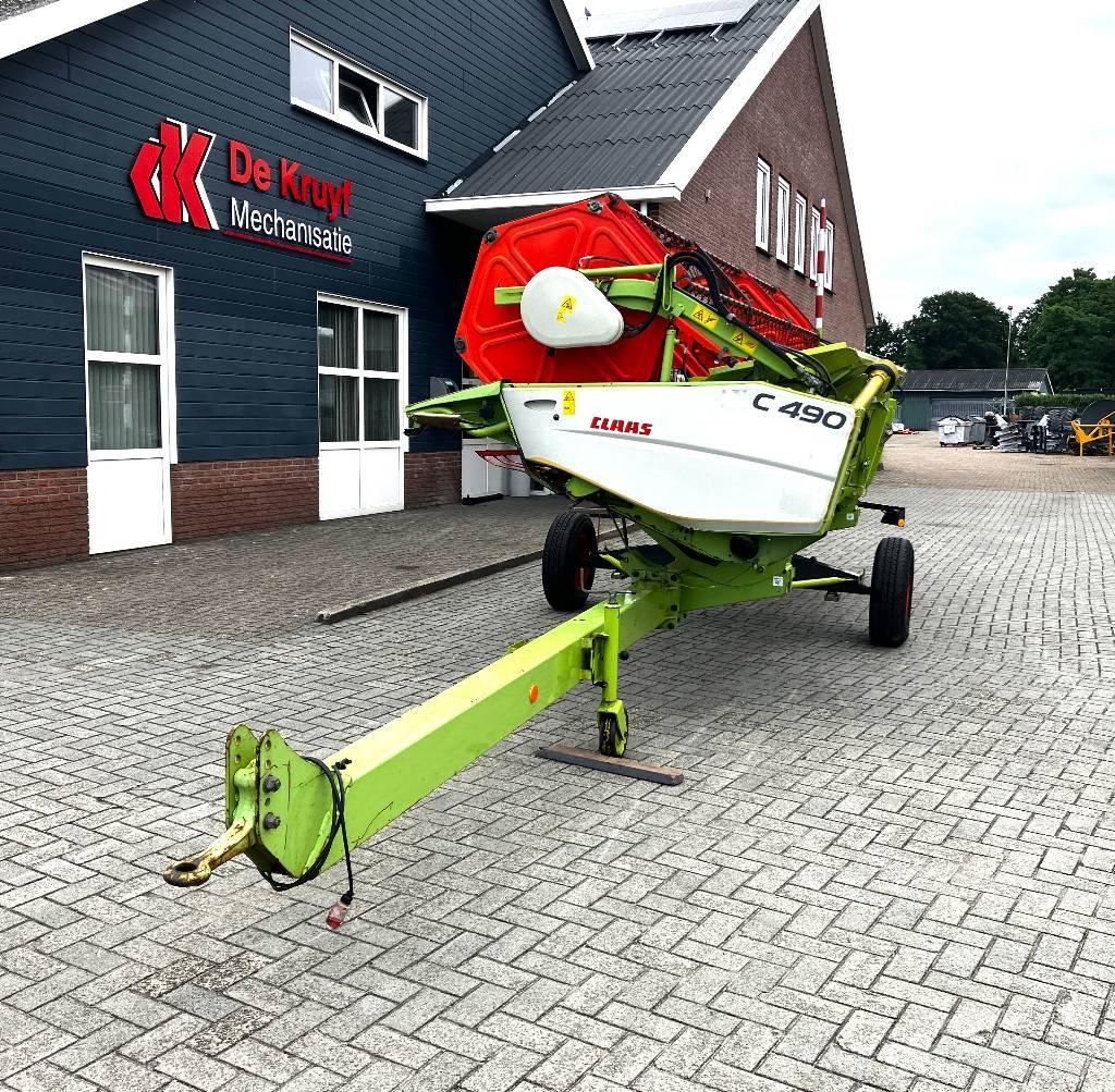 CLAAS C 490 콤바인 헤드