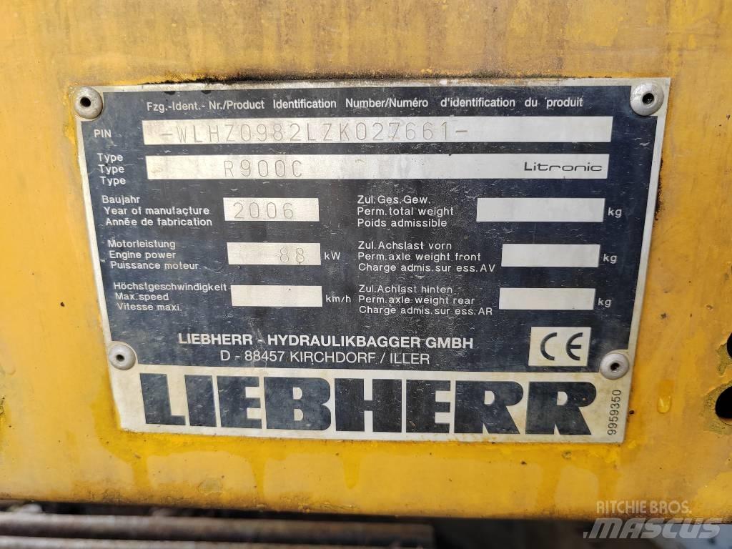 Liebherr R 900 C 대형 굴삭기 29톤 이상