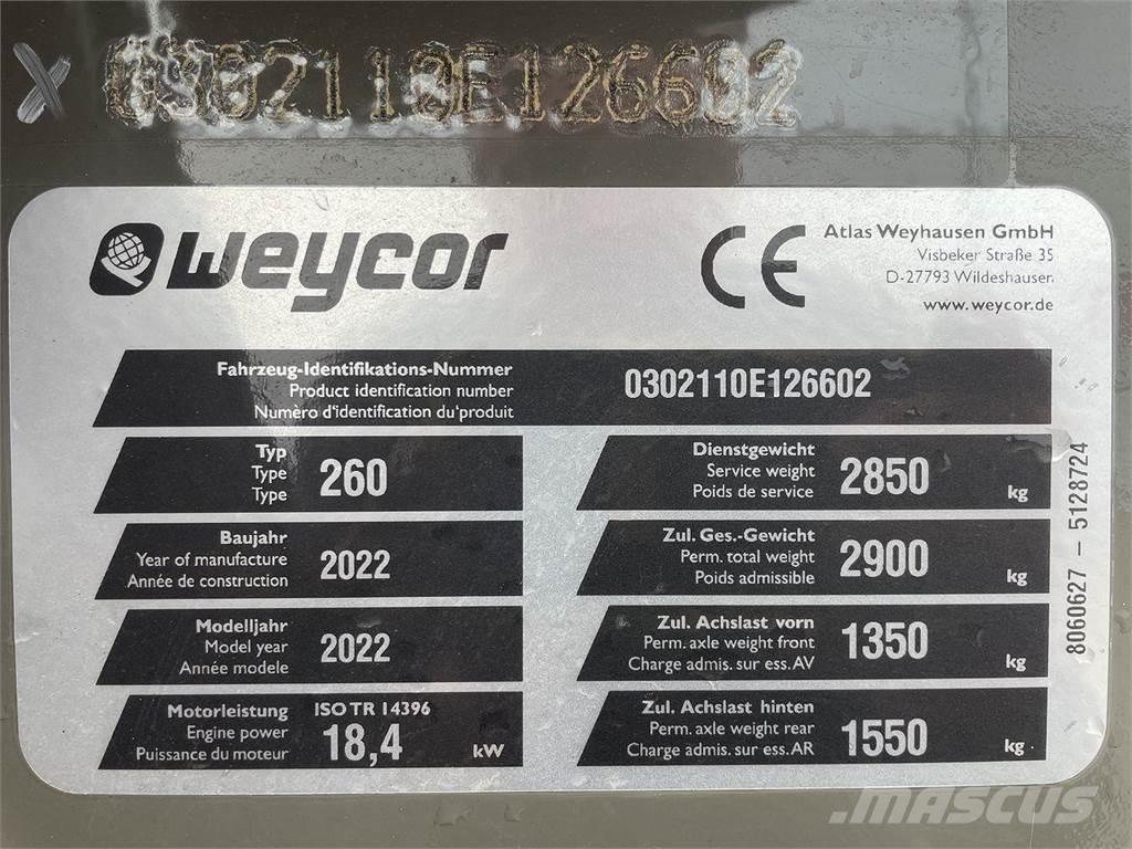 Weycor AW260 롤러