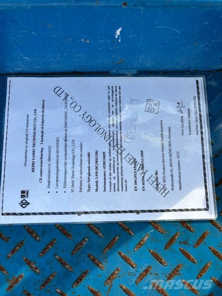 Yamei MS1330 가위형 리프트