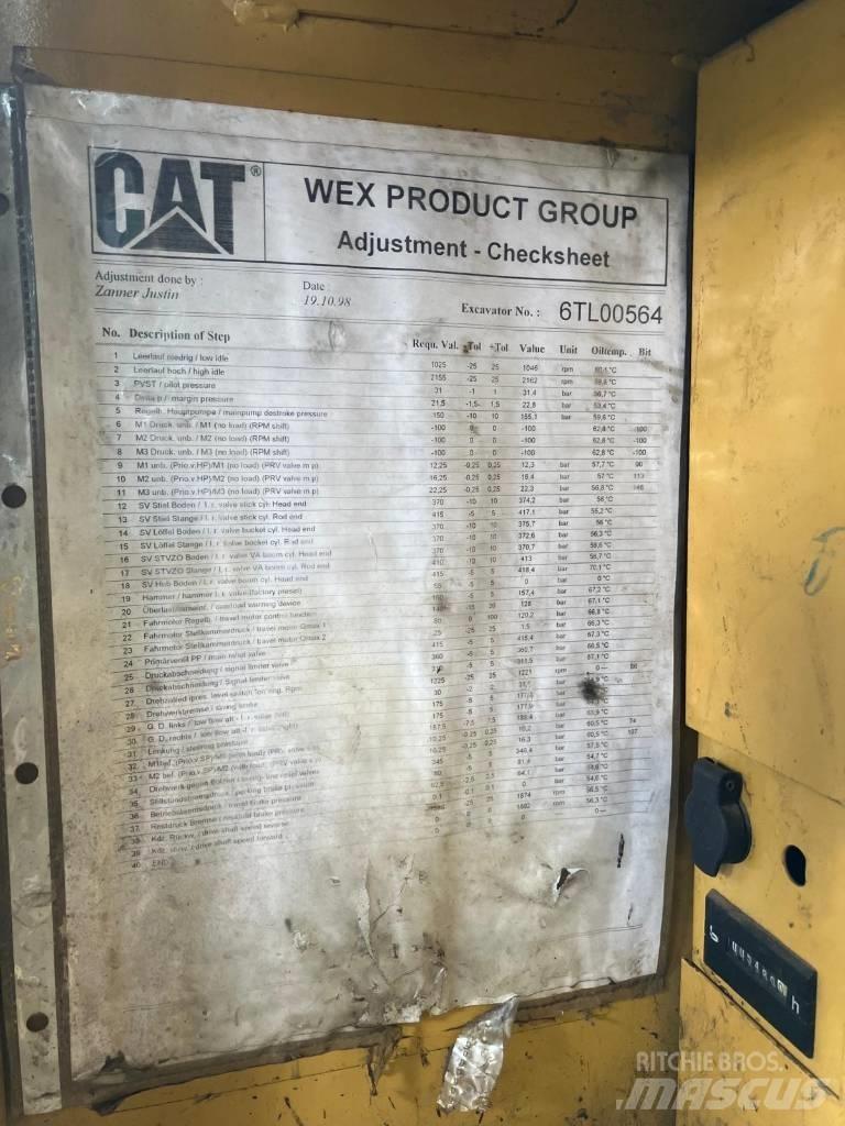 CAT M 312  휠 굴삭기