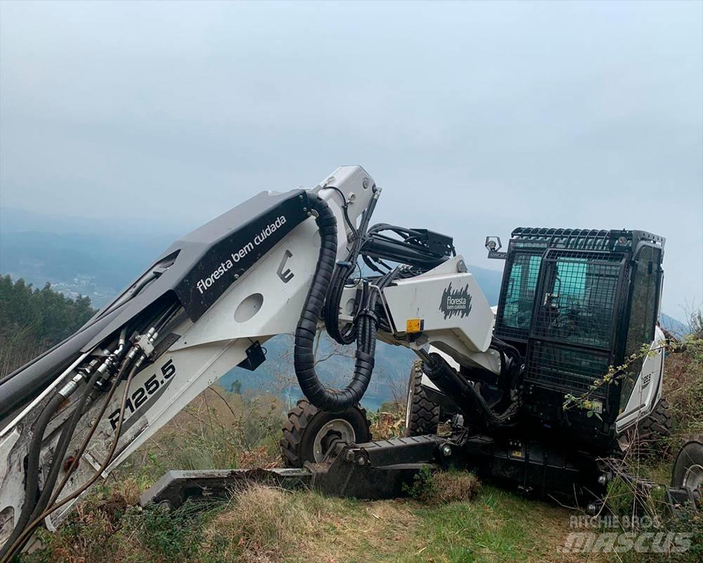 Euromach R1255 수륙양용 굴삭기
