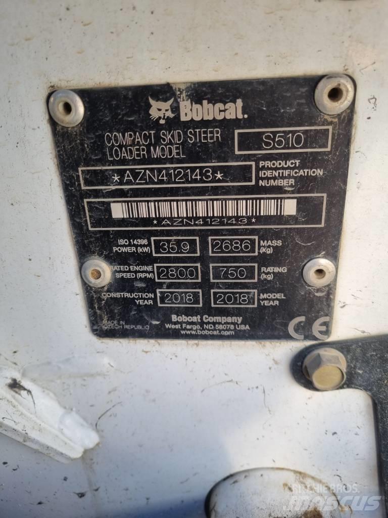 Bobcat S 510  스키드로더