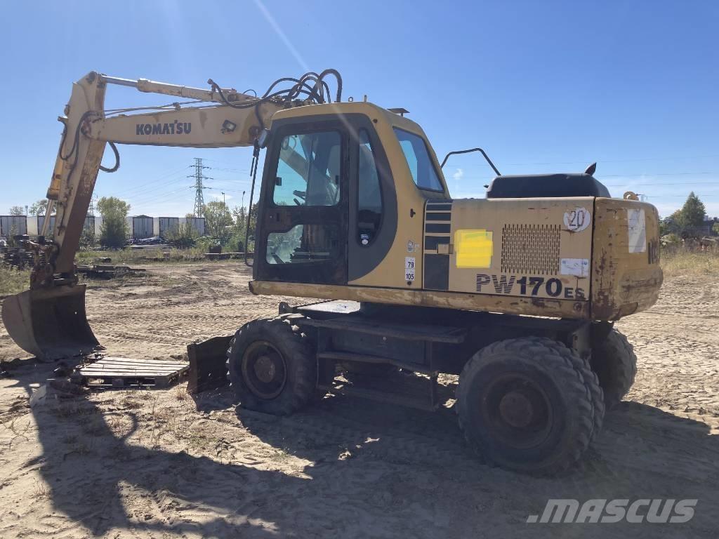 Komatsu PW 170-6  휠 굴삭기